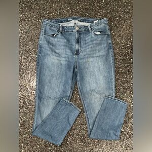Old Navy High Rise Super Skinny Women’s Size 14 Blue Jeans